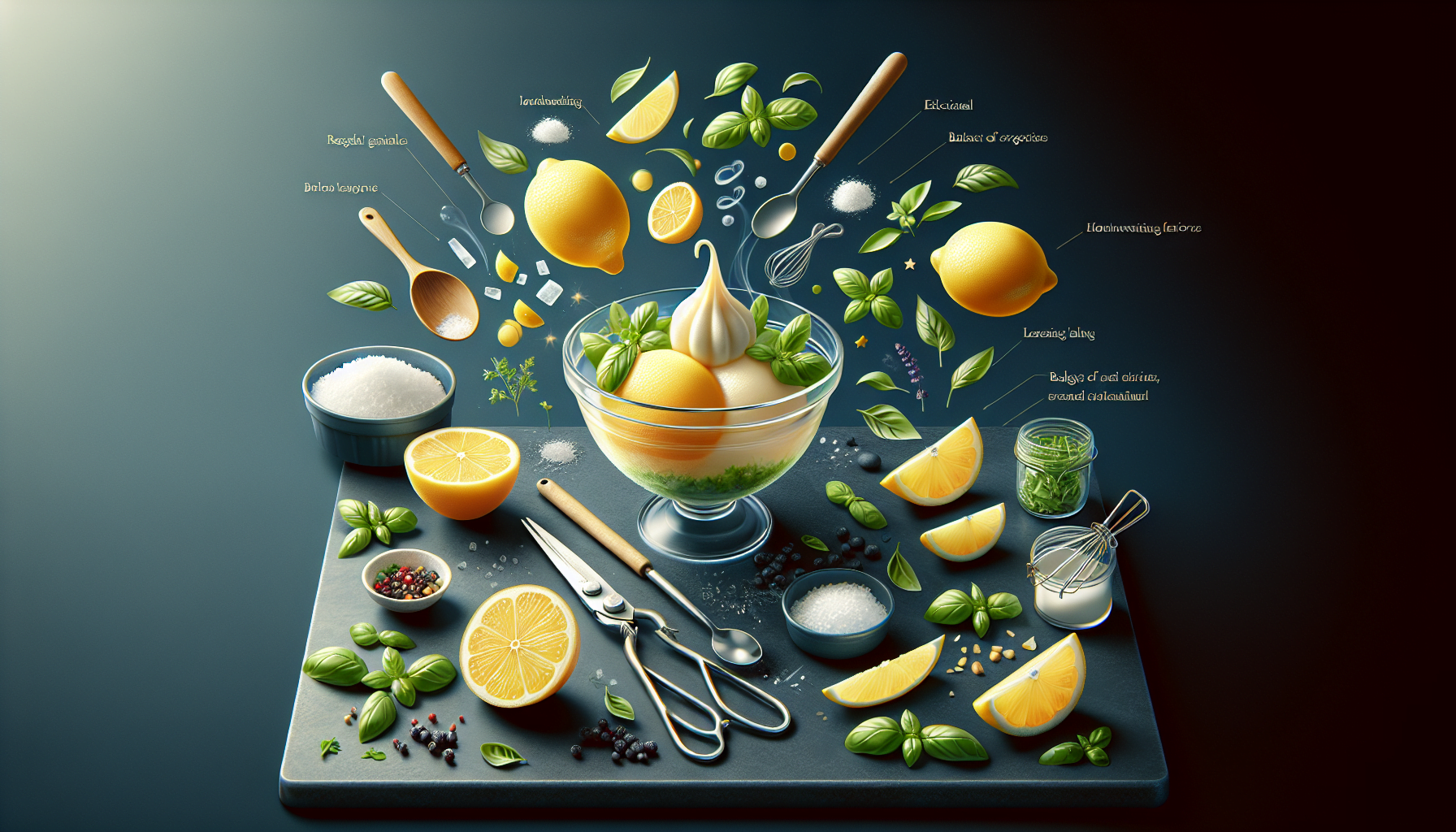découvrez comment préparer un délicieux sorbet au citron et basilic et rafraîchissez-vous avec cette recette estivale facile à réaliser.