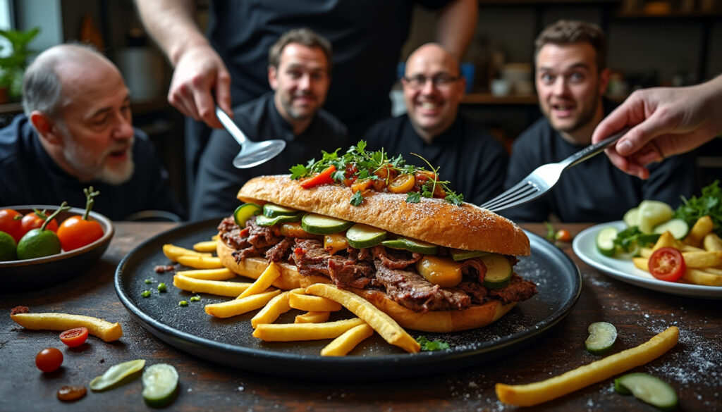 L’art culinaire belge sous le feu des critiques : la mitraillette