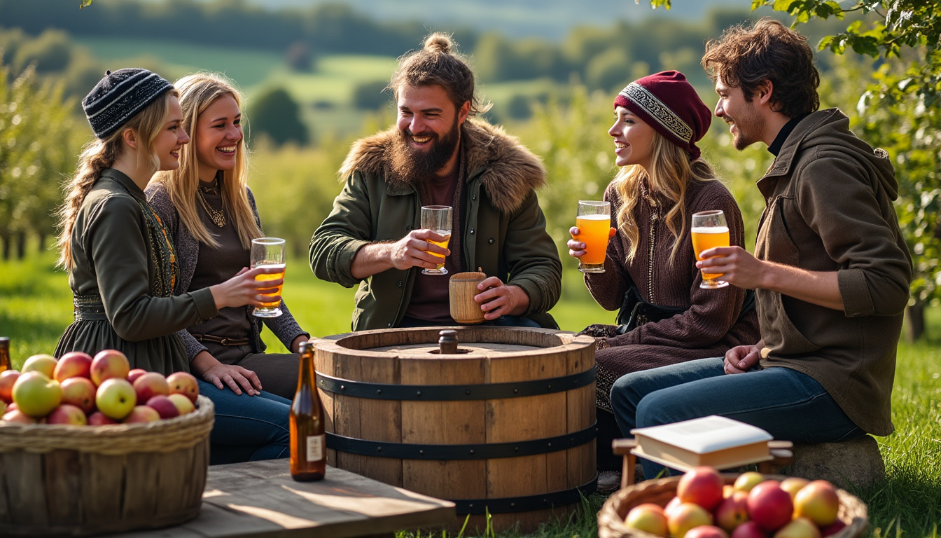 De jeunes Norvégiens explorent le Calvados, lien avec les Vikings