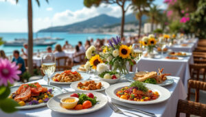 La gastronomie sous le ciel du Festival de Cannes